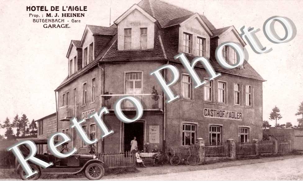 Hotel de l'Aigle. Propr. M.J. Heinen. Gasthof zum Adler