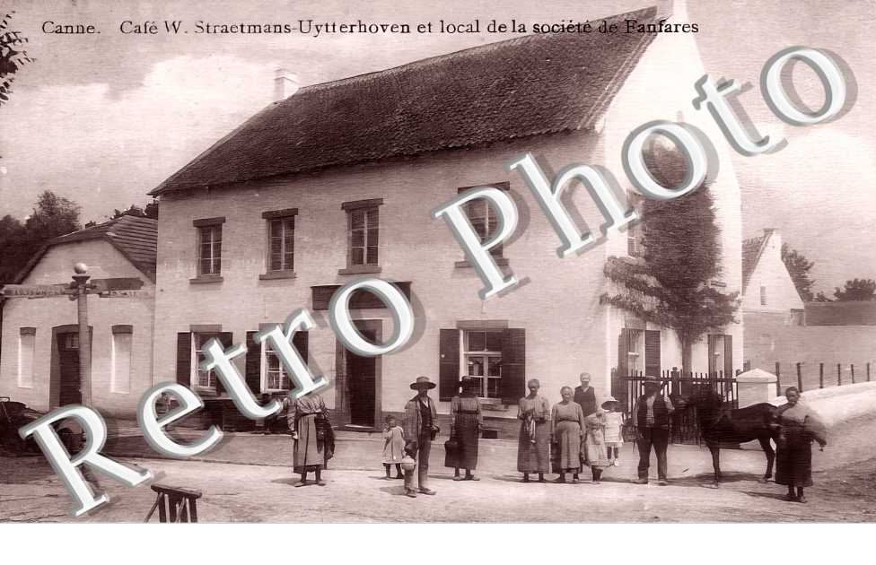 Café W Straetmans-Uytterhoven et local de la société de Fanfares
