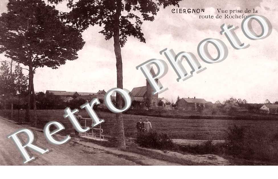 Vue prise de la route de Rochefort