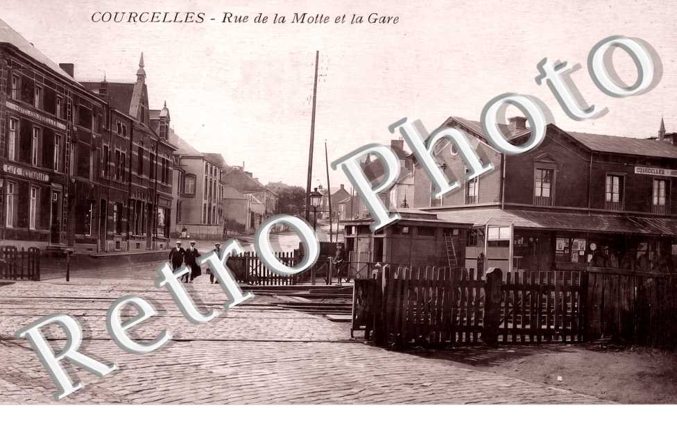 rue de la Motte et la gare