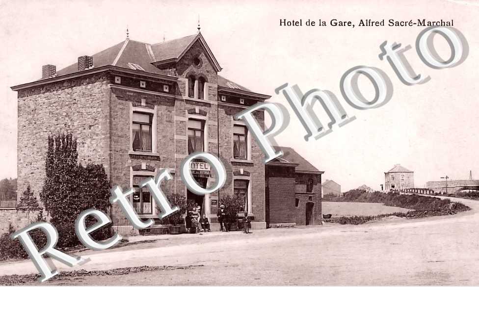 Hôtel de la Gare, Alfred Sacré-Marchal
