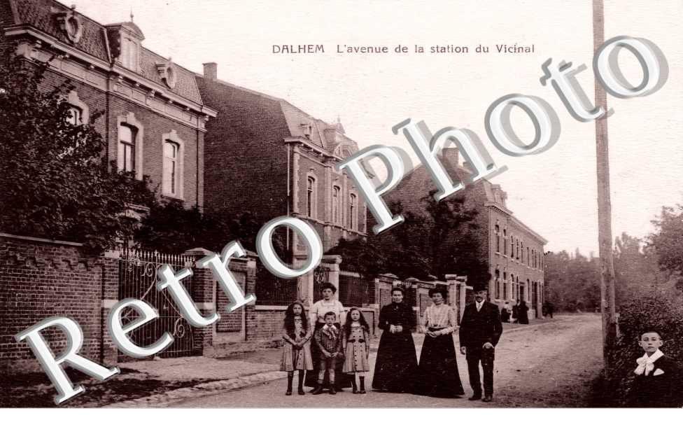 l'avenue de la station du Vicinal