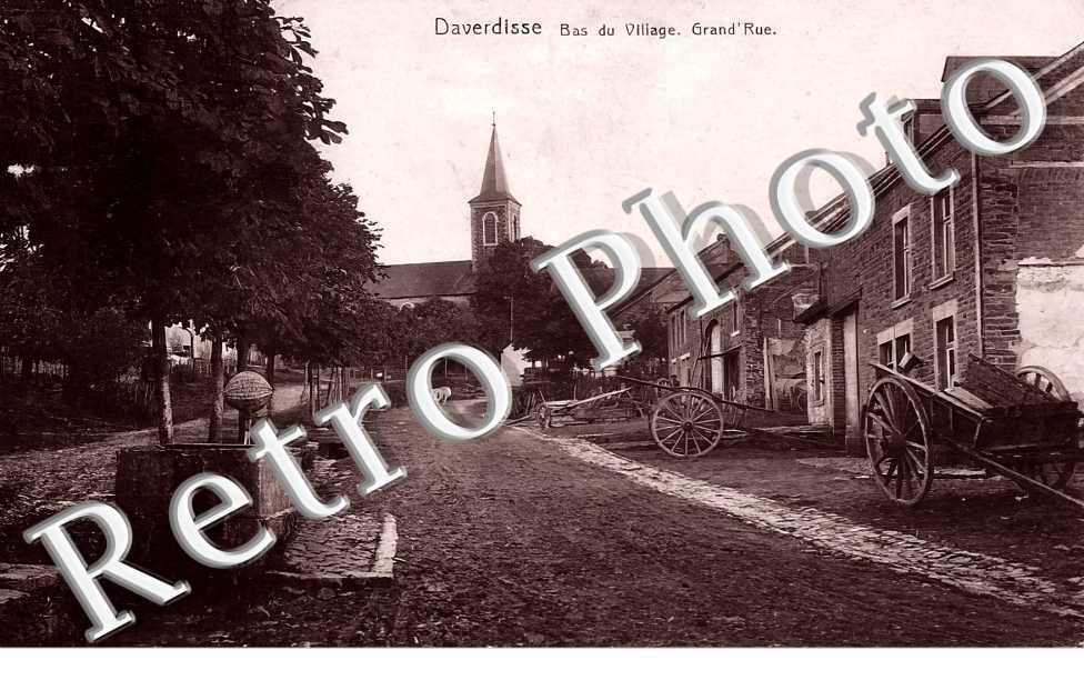 Bas du village. Grand'rue
