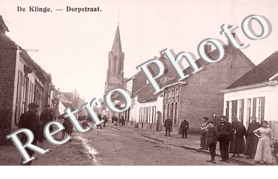 De Klinge. Dorpstraat.