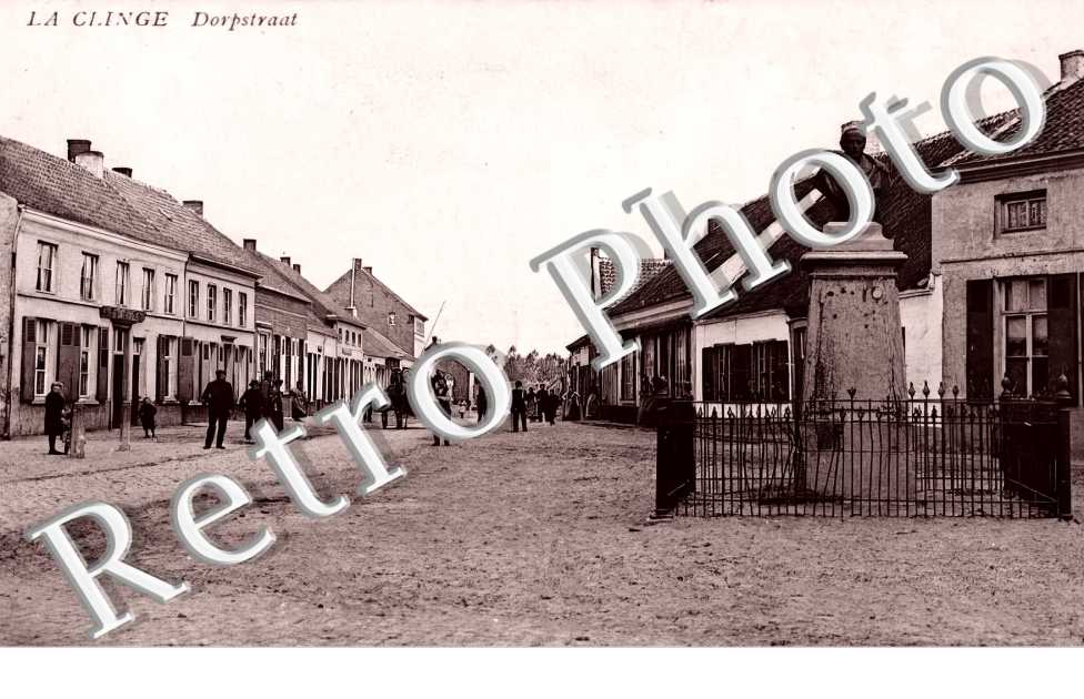 La Clinge. Dorpstraat.