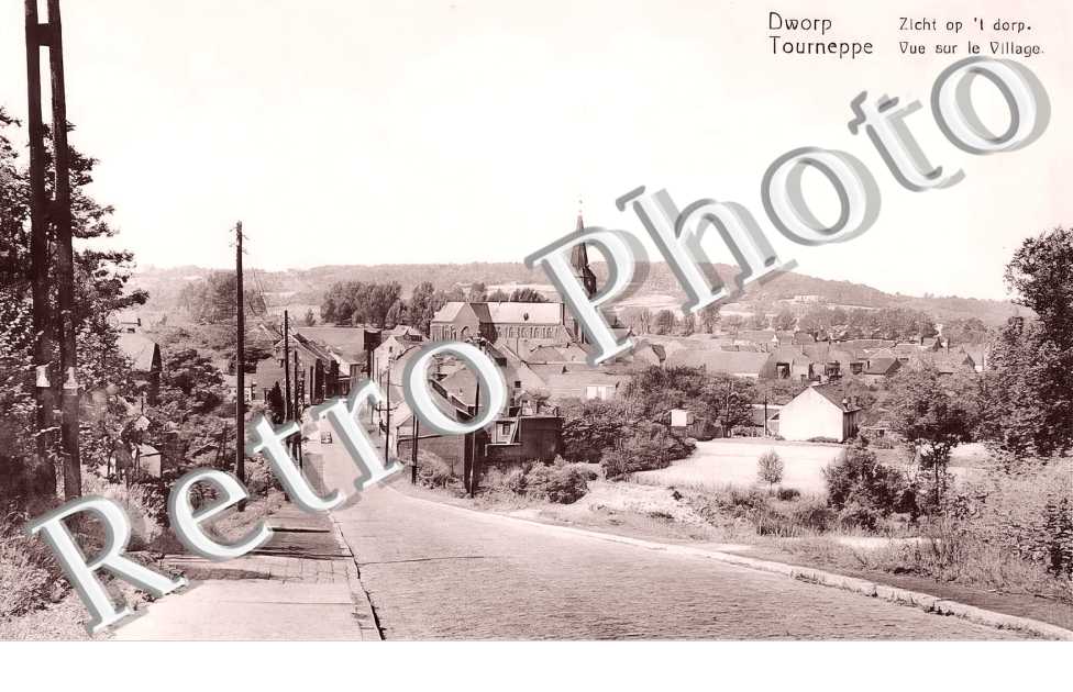 Tourneppe. Vue sur le village.