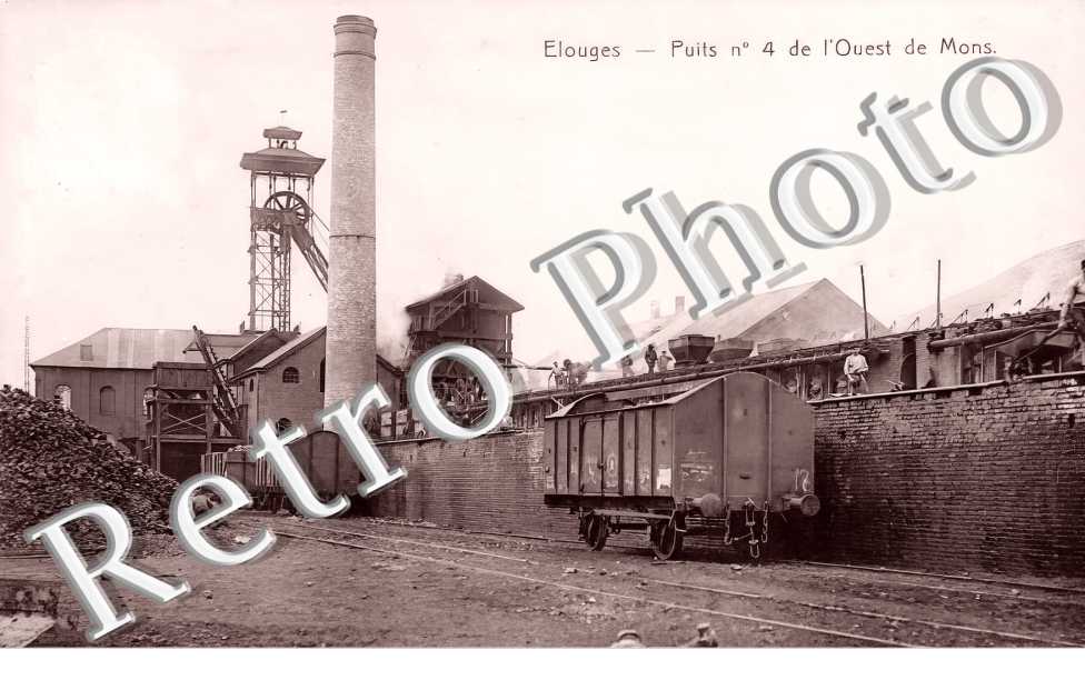 Puits n°4 de l'Ouest de Mons