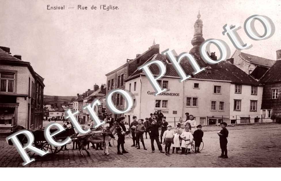 rue de l'église. Café du Commerce