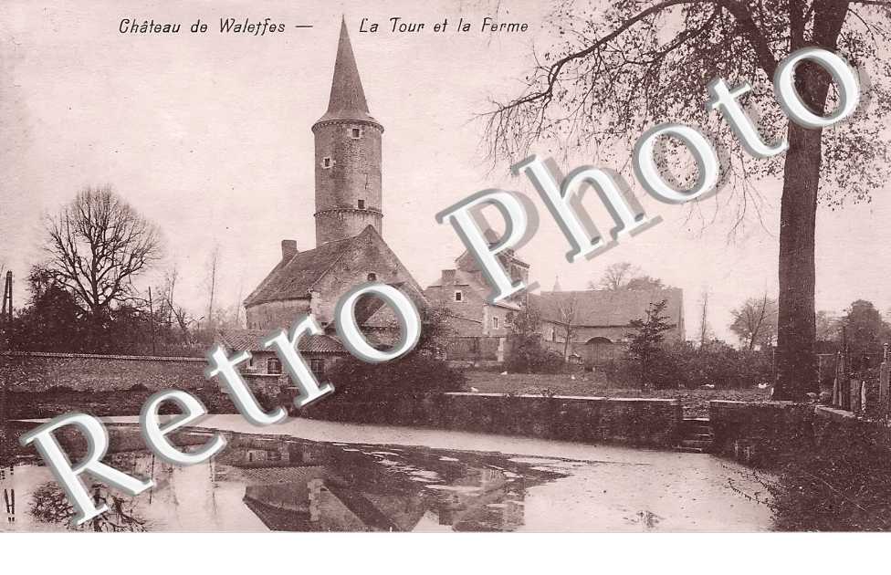 Chateau de Waleffes. La tour et la ferme