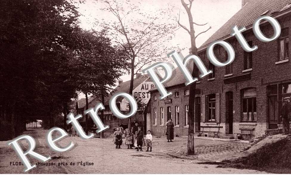 Houppe près de l'église