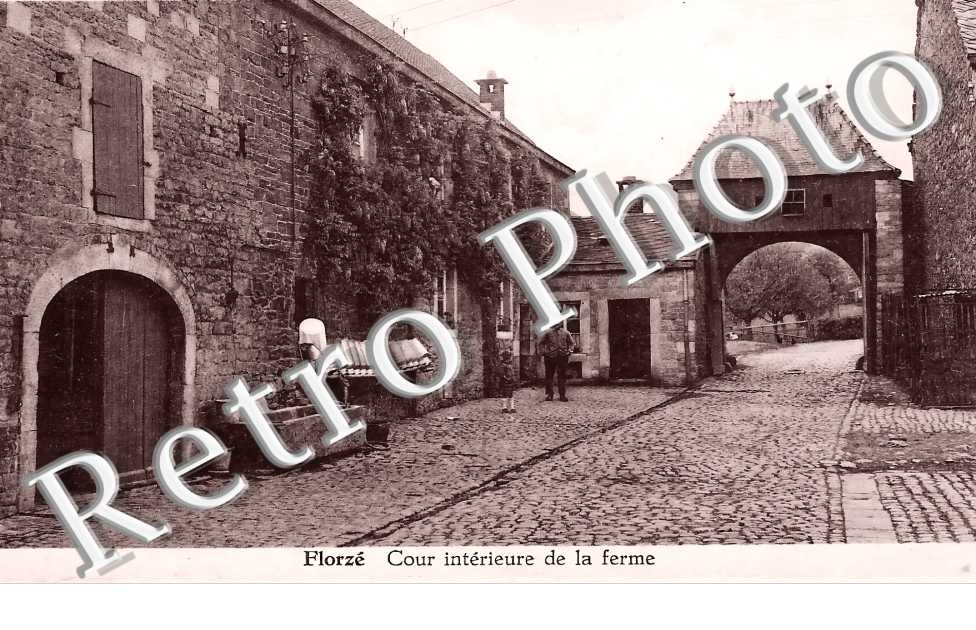 Cour intérieure de la ferme