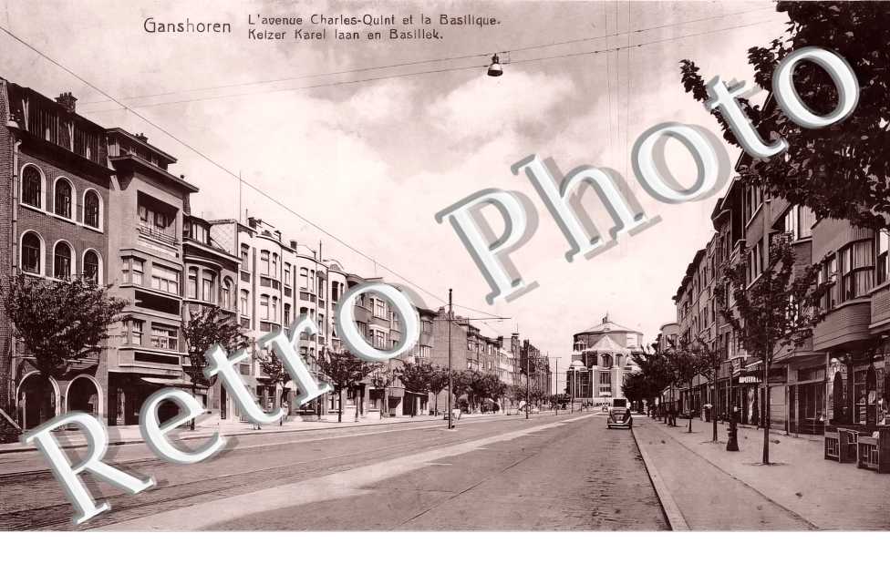 l'avenue Charles-Quint et la Basilique