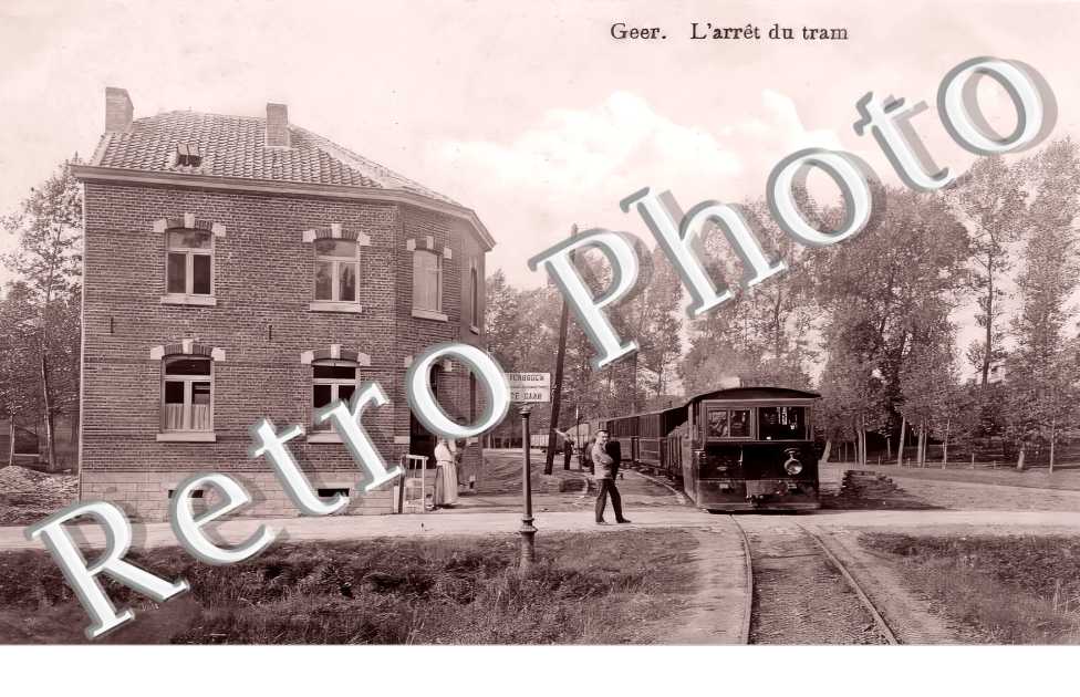 l'arrêt du tram