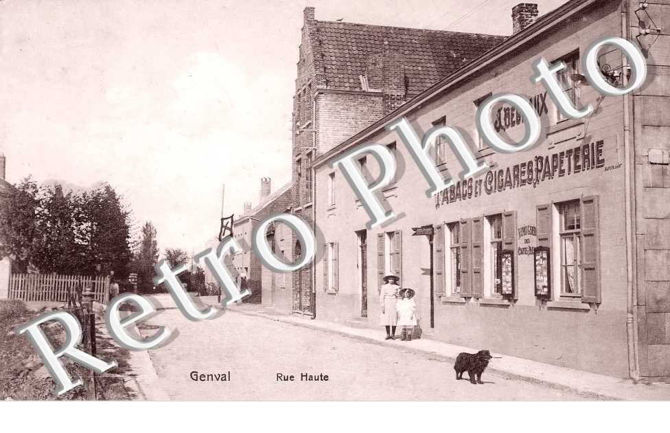 rue Haute. Tabacs et Cigares Papeterie J. Begraux
