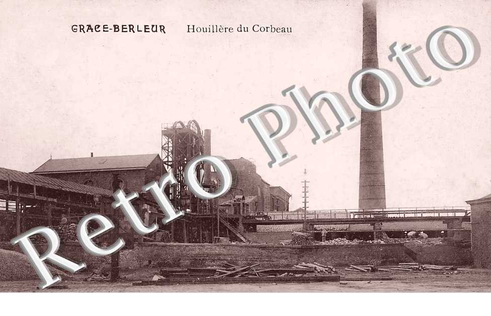 Grace-Berleur. Houillère du Corbeau