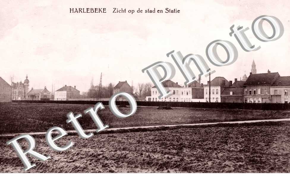 Zicht op de stad en Statie