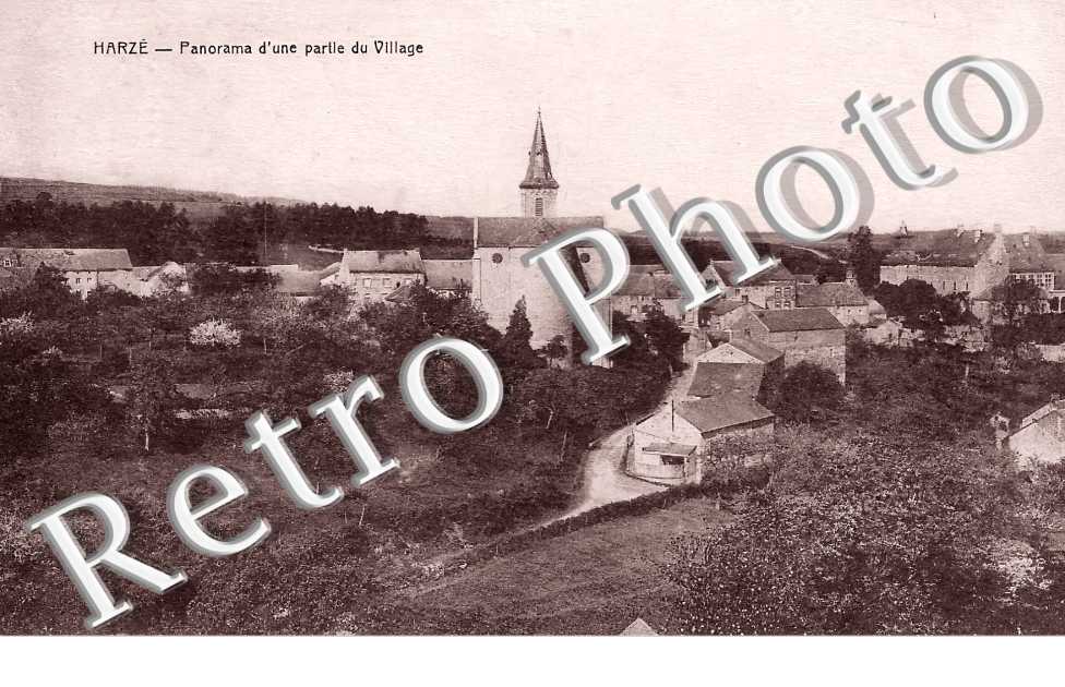 panorama d'une partie du village