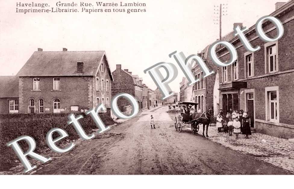 grande rue. Warzée Lambion