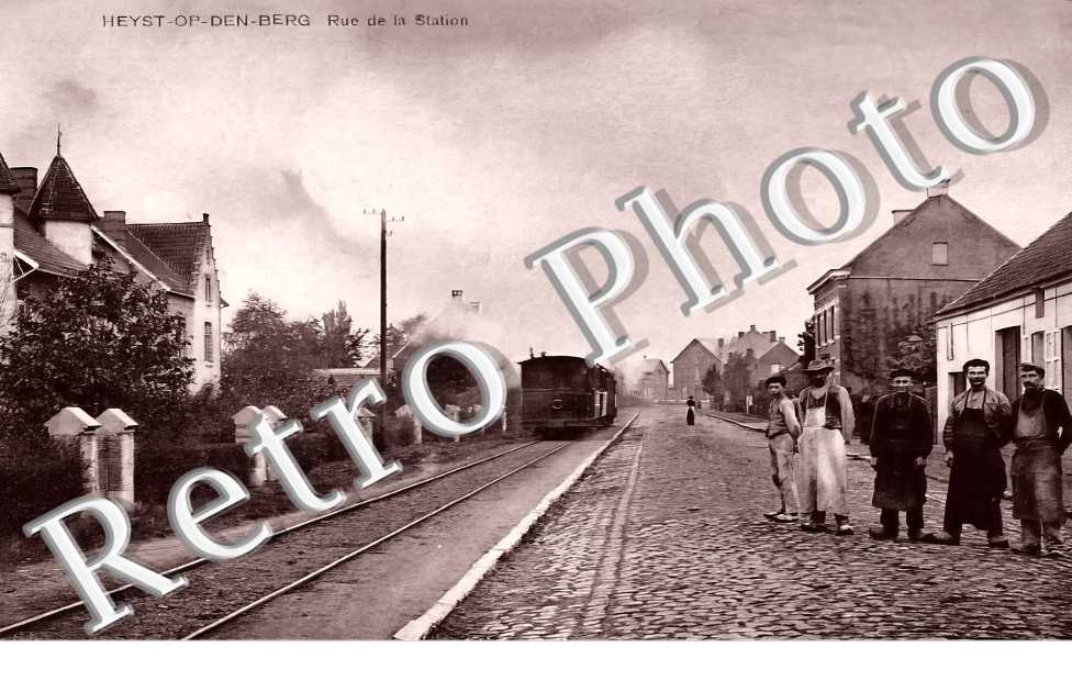 Heyst-op-den-Berg. rue de la station