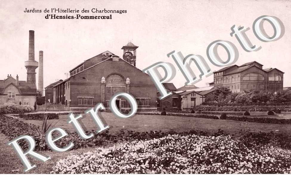 Jardins de l'Hôtellerie des charbonnages d'Hensies-Pommeroeul