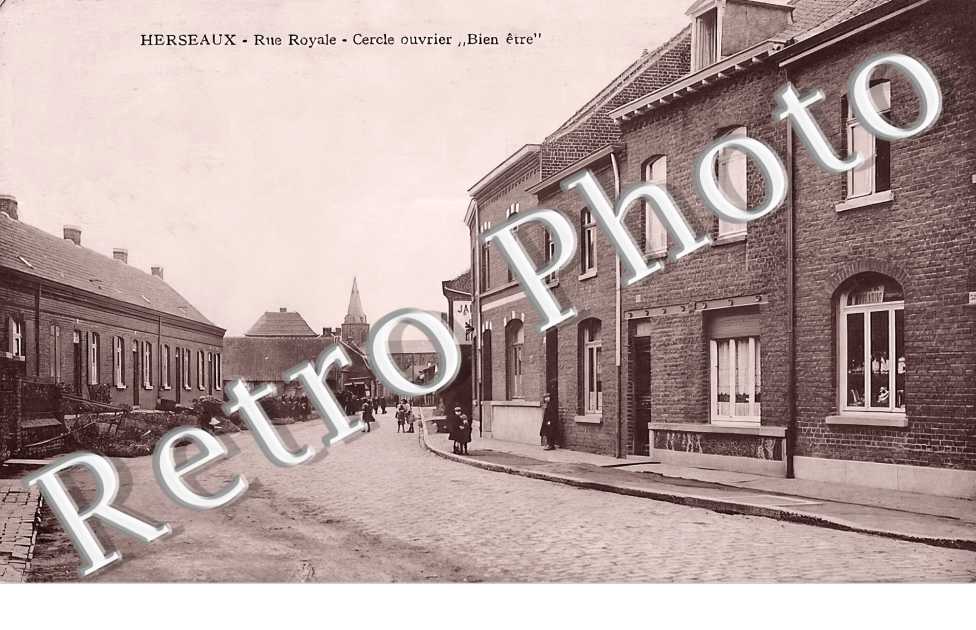 rue Royale. Cercle ouvrier " Bien être "