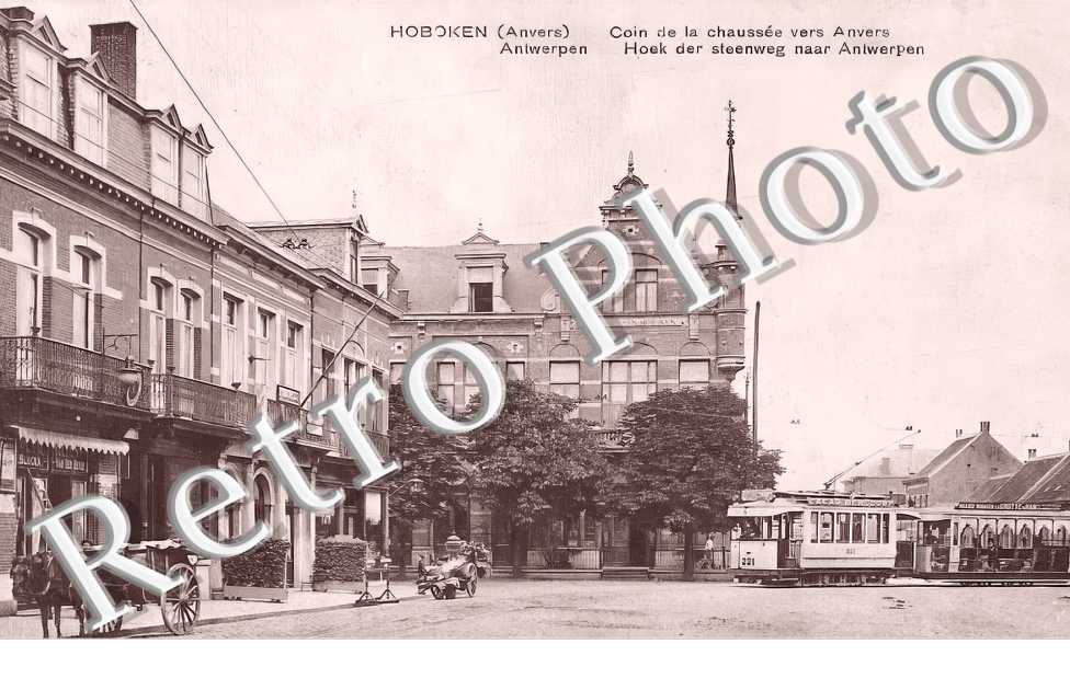 Coin de la chaussée vers Anvers
