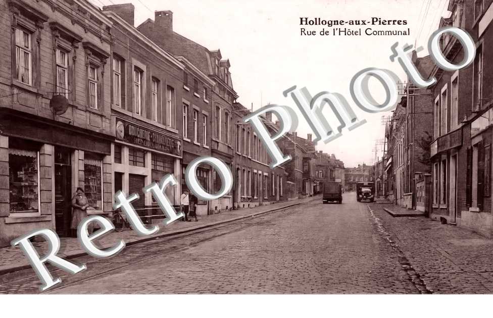 Hollogne-aux-Pierres. Rue de l'Hôtel Communale
