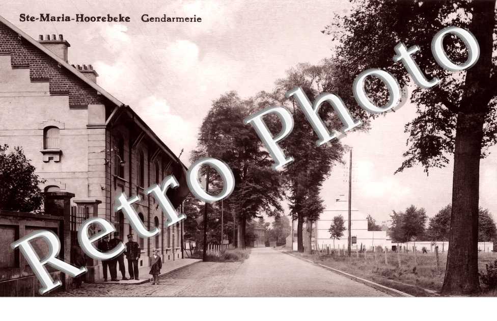 Ste Maria Hoorebeke. Gendarmerie