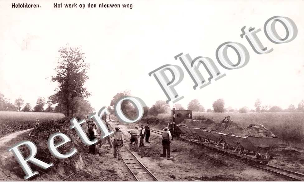 Het werk op den nieuwen weg