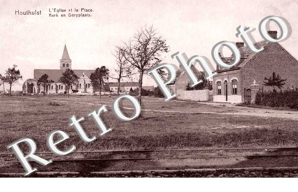 L'église et la place