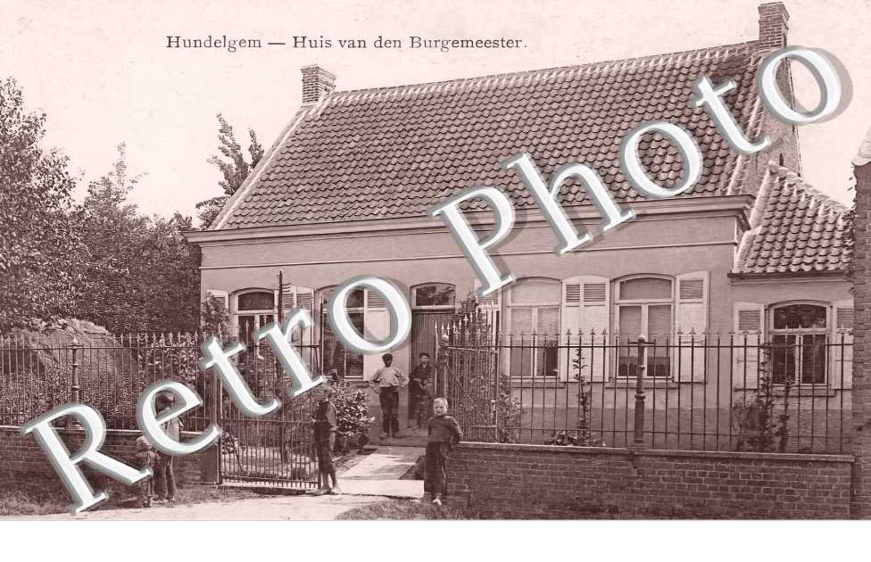 Hundelgem. Huis van den Burgemeester