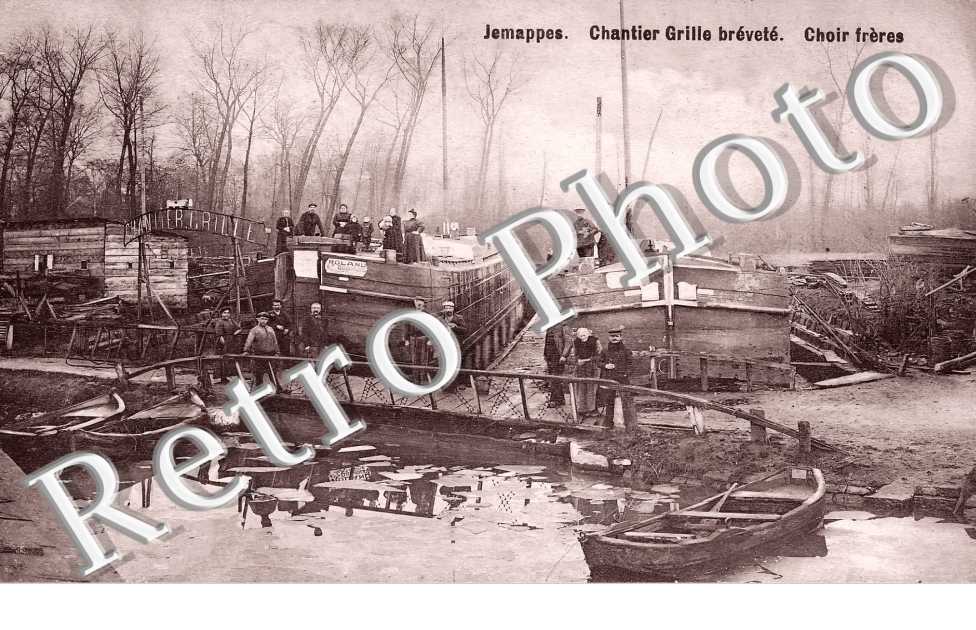 chantier Grille bréveté. Choir frères