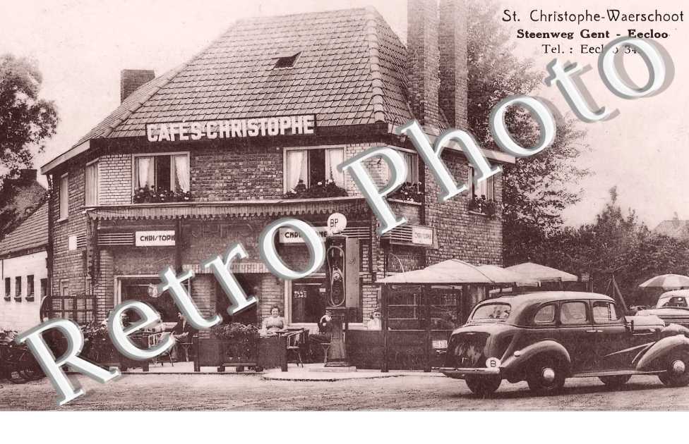 St. Christophe-Waerschoot. Steenweg Gent