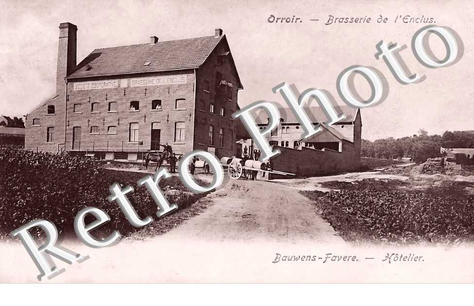 Orroir. Brasserie de l'Enclus. Bauwens-Favere. Hôtelier