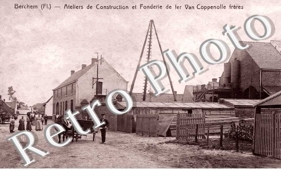 Berchem. Ateliers de Construction et Fonderie de fer Van Coppenolle frères