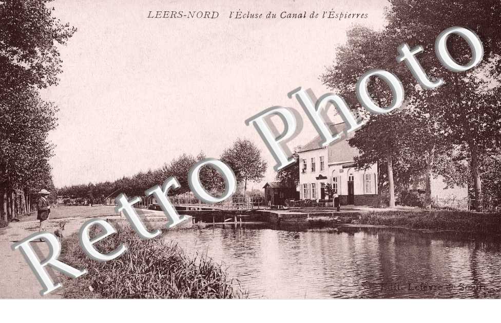 L'écluse du Canal de l'Espierres