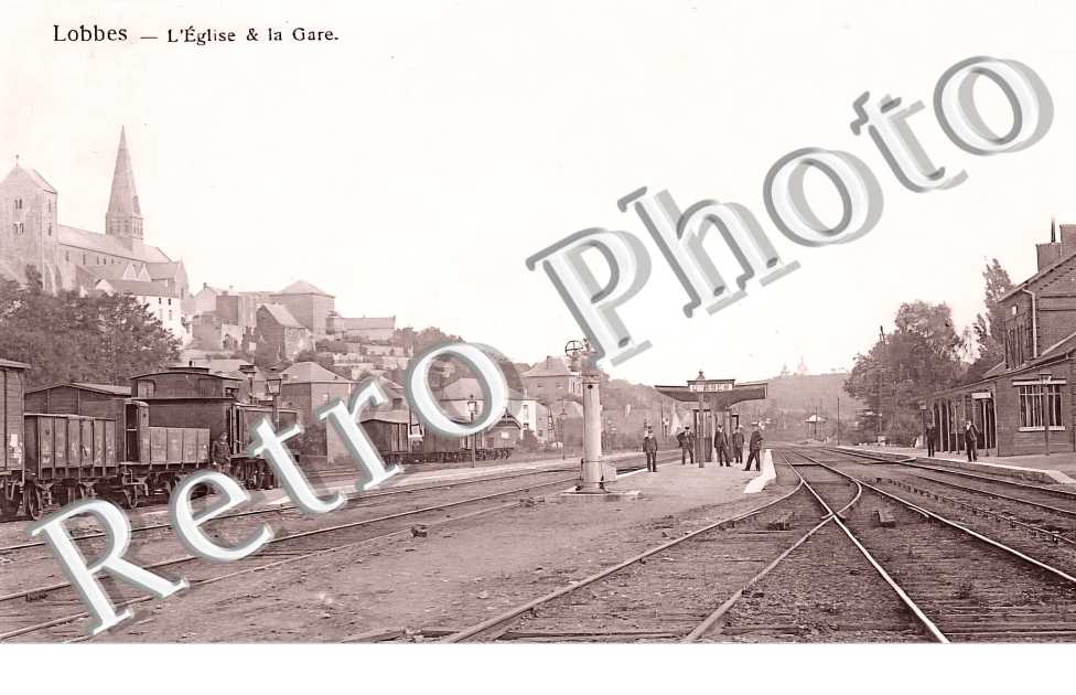 l'église  la gare