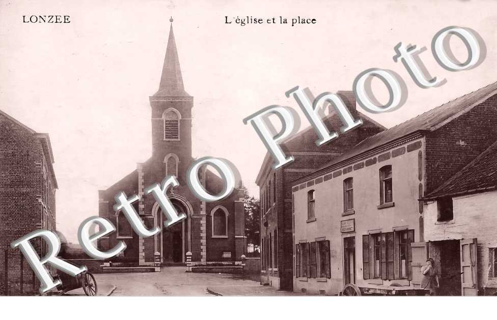 l'église et la place