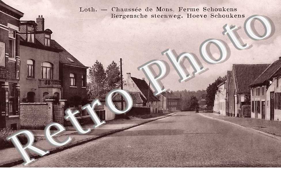 chaussée de Mons. Ferme Schoukens