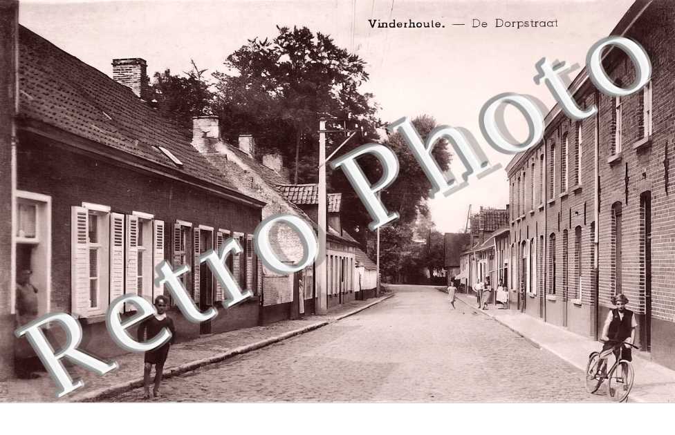Vinderhoule. De Dorpstraat