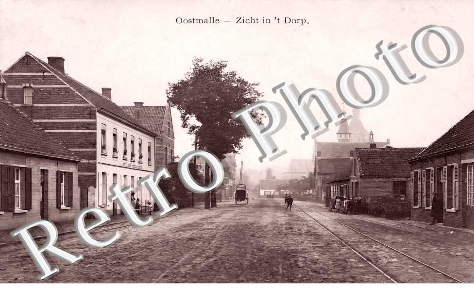 Oostmalle. Zicht in't Dorp