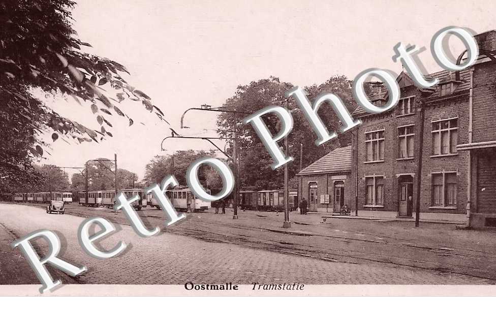 Oostmalle. Tramstatie