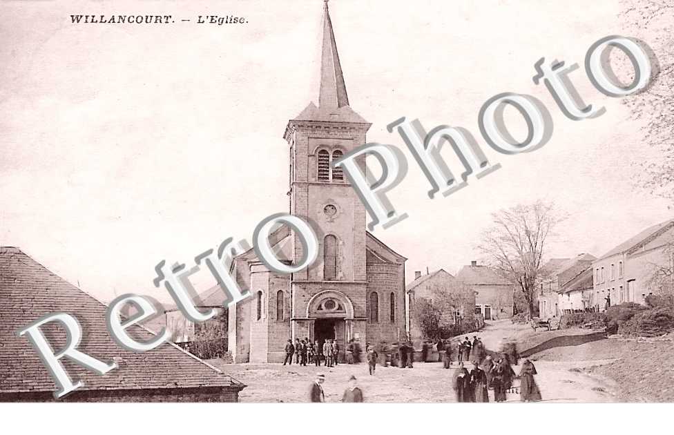 WILLANCOURT l'église