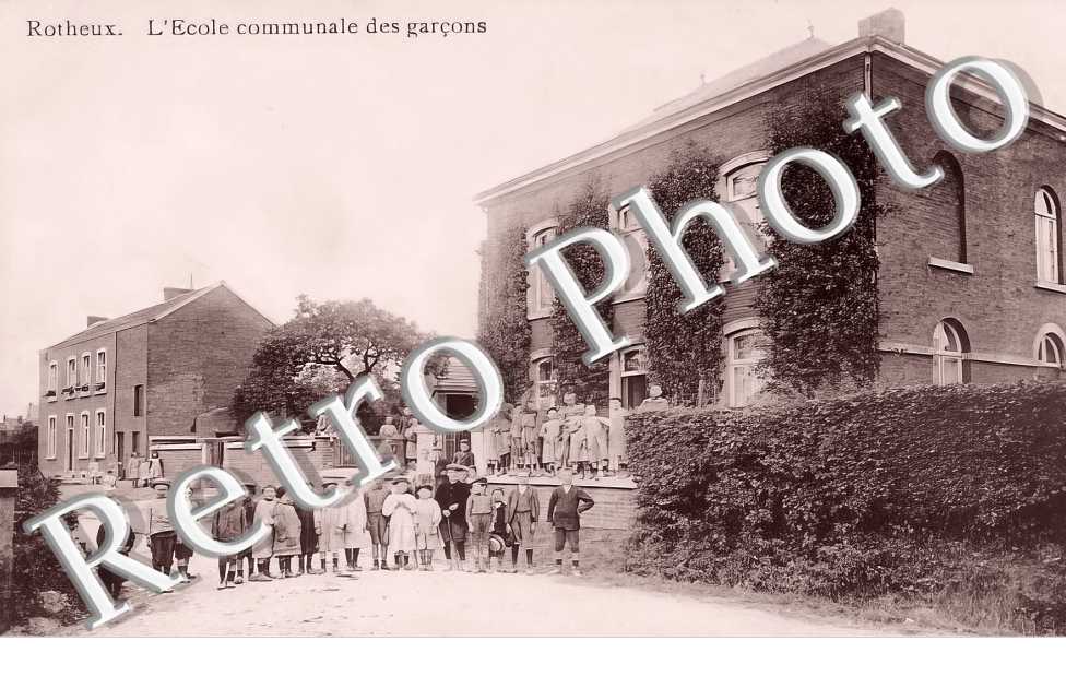 Rotheux. L'école communale des garçons