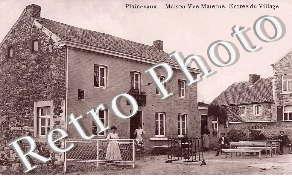 Plainevaux. Maison Vve Materne