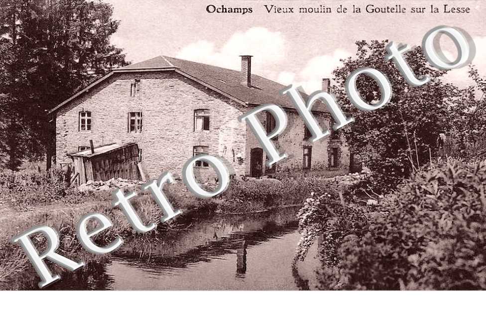 vieux moulin de la Goutelle sur la Lesse