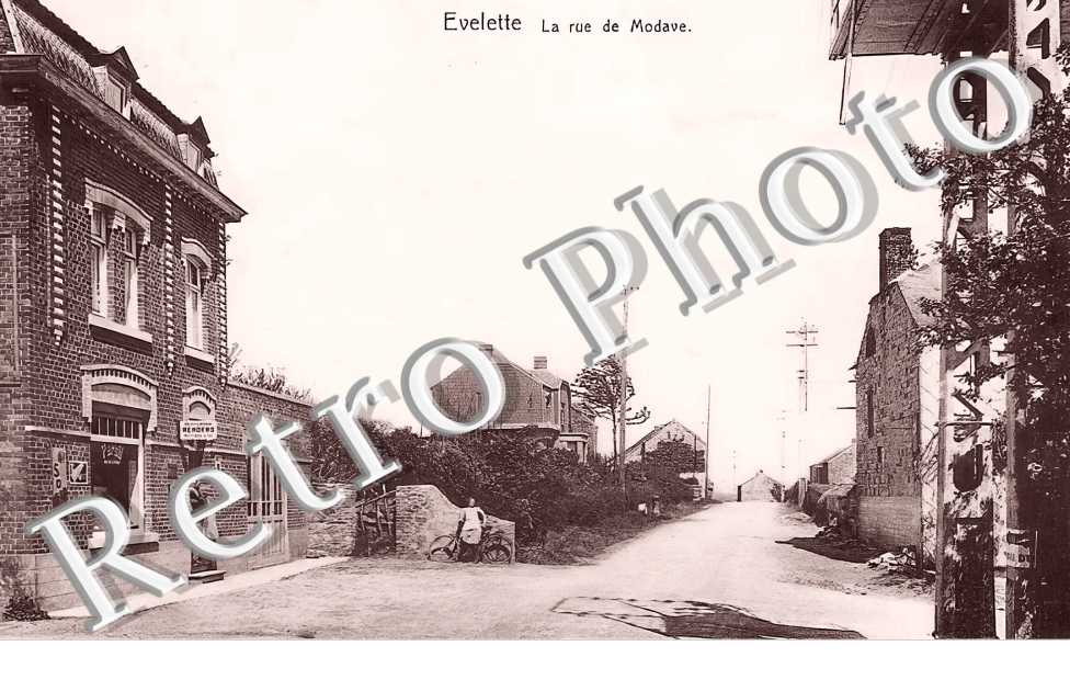 Evelette. La rue de Modave