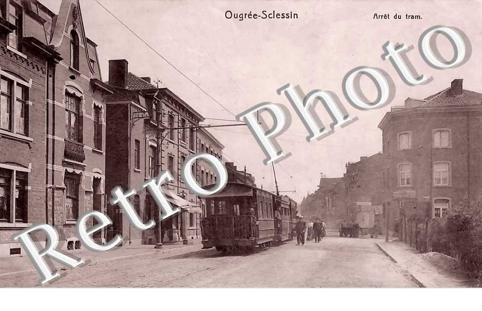Ougrée-Sclessin. Arrêt du tram
