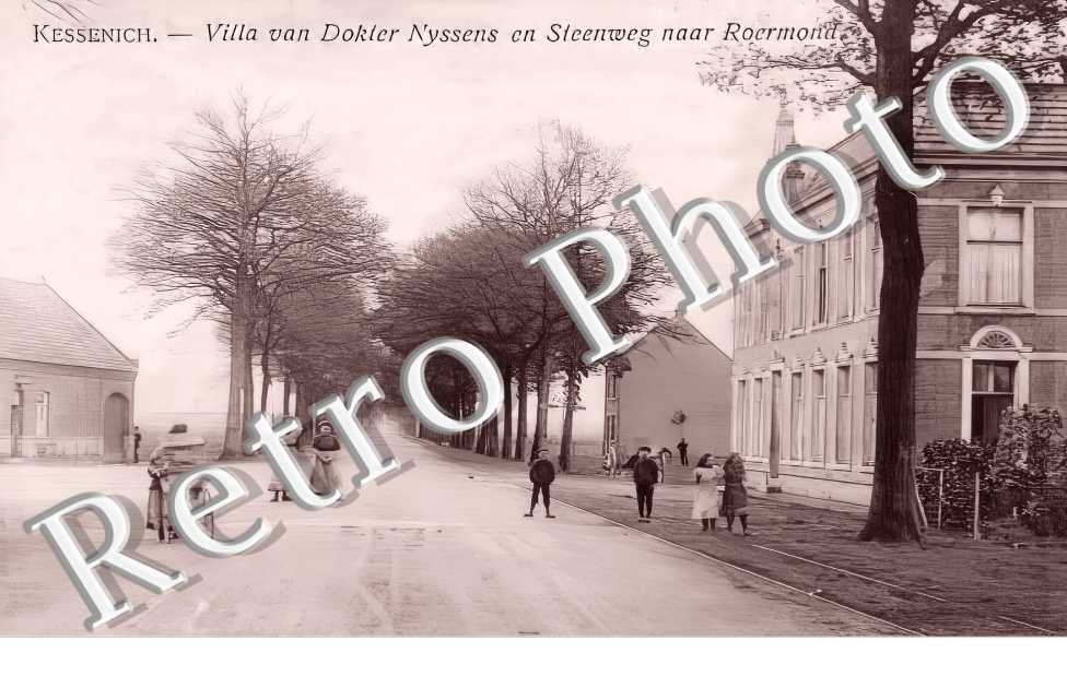 Villa van Dokter Nyssens en Steenweg naar Roermond