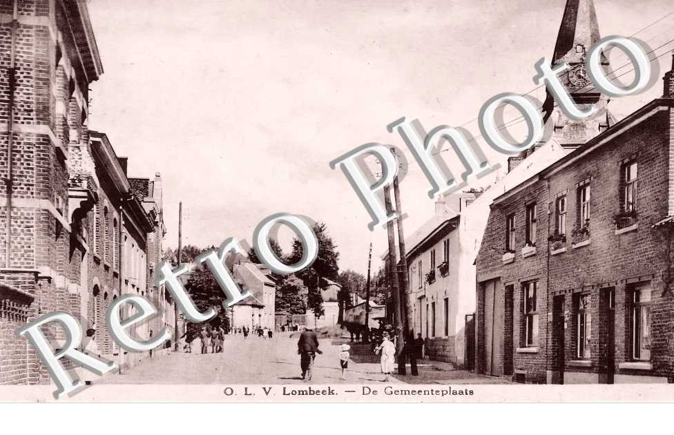 Lombeek. De Gemeenteplaats